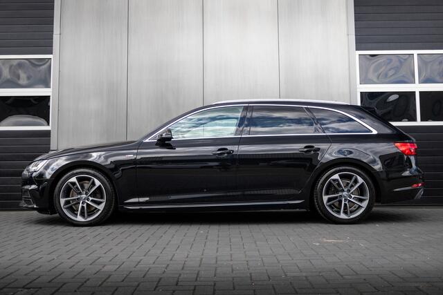 Audi A4 Avant 2.0 TFSI 191 pk Ultra Sport Pro Line S-Line / Pano-Dak/ Led-Koplamp/ Leder/ Sport-Stoelen/ Stoel.Verw/ Park.Sens/ Trekhaak/ 18'' LMV