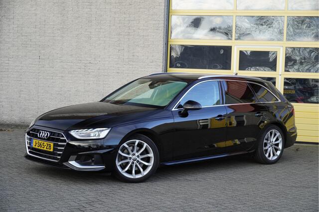 Audi A4 Avant 35 TFSI 150PK! Automaat Business Edition BJ2020 Lmv 18" | Led V+A | Pdc | Navi | Sideskirts | Elek. achterklep | 360° Camera | App-Connect | Dashboard verlichting | Virtual cockpit | Climate control | Cruise control | Verwarmde voorstoelen