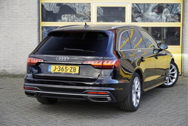 Audi A4 Avant 35 TFSI 150PK! Automaat Business Edition BJ2020 Lmv 18" | Led V+A | Pdc | Navi | Sideskirts | Elek. achterklep | 360° Camera | App-Connect | Dashboard verlichting | Virtual cockpit | Climate control | Cruise control | Verwarmde voorstoelen