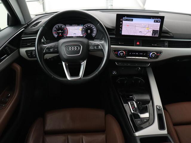 Audi A4 35 TFSI Business Edition | Leder | Stoelverwarming | Adaptive cruise | Virtual Cockpit | Sportstoelen | Carplay | Full LED | Navigatie | Parkeerhulp | Climate control | DAB | Bluetooth