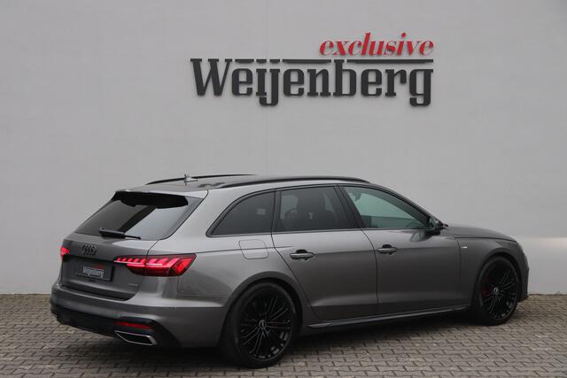 Audi A4 Avant 45 TFSI Quattro S-line Black Optic Massage HU Disp. Matrix Trekhaak