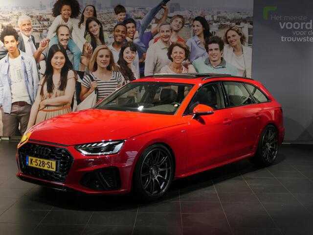 Audi A4 Avant 35 TFSI S edition - Occasion Lease vanaf ¤664 p/m - *Rood metalliclak* - Panoramadak - BANG & OLUFSEN audio