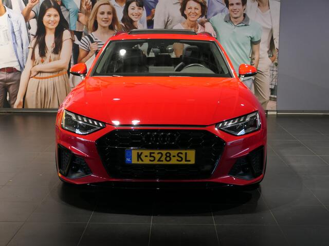 Audi A4 Avant 35 TFSI S edition - Occasion Lease vanaf ¤664 p/m - *Rood metalliclak* - Panoramadak - BANG & OLUFSEN audio