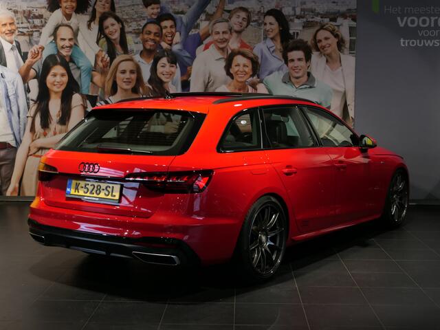 Audi A4 Avant 35 TFSI S edition - Occasion Lease vanaf ¤664 p/m - *Rood metalliclak* - Panoramadak - BANG & OLUFSEN audio