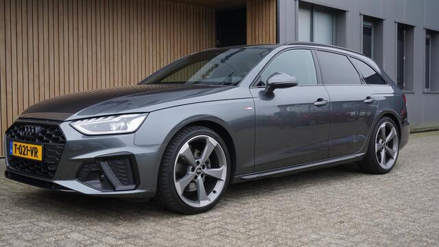 Audi A4 Avant 35 TFSI 150pk 2x S-Line *Black Optik* LED *Elek.Trekhaak* 19inch LM Rotor Virtual Cockpit 58067km! *Daytona Grey*