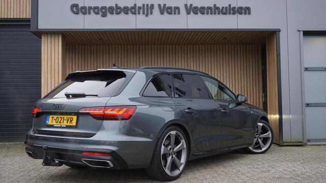 Audi A4 Avant 35 TFSI 150pk 2x S-Line *Black Optik* LED *Elek.Trekhaak* 19inch LM Rotor Virtual Cockpit 58067km! *Daytona Grey*