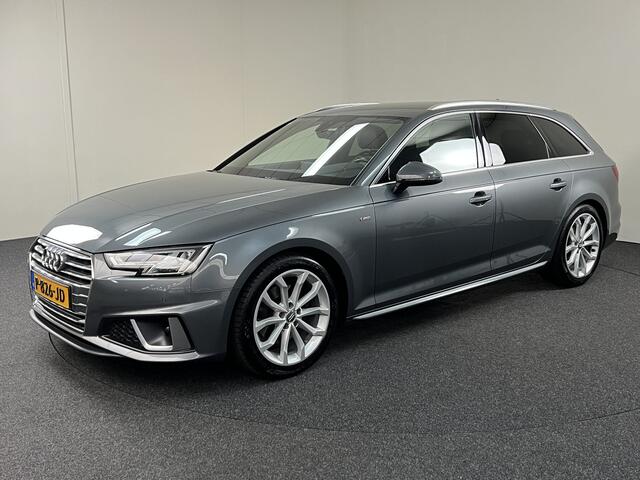 Audi A4 Avant 40 TFSI Sport S line Black Edition december 2018 vol leder / trekhaak / navi / camera / virt. cockpit