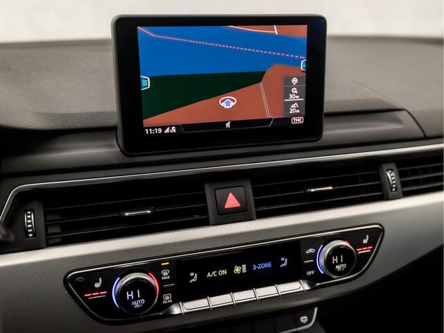 Audi A4 Avant 35 TFSI Sport 150Pk Automaat (GROOT NAVI, CLIMATE, STOELVERWARMING, TREKHAAK, SPORTSTOELEN, LED KOPLAMPEN, SPORTSTUUR, ELEKTRISCHE ACHTERKLEP, NIEUWSTAAT)