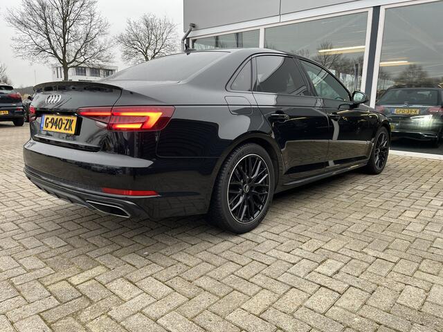 Audi A4 Limousine 35 TFSI Sport S line black edition vol Leer / Led / Clima / Carplay / ambiance