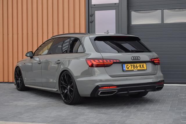 Audi A4 35 TFSI S-line | Quantum Grey | KW schroefset | Pano | Virtual | 19" | Trekhaak