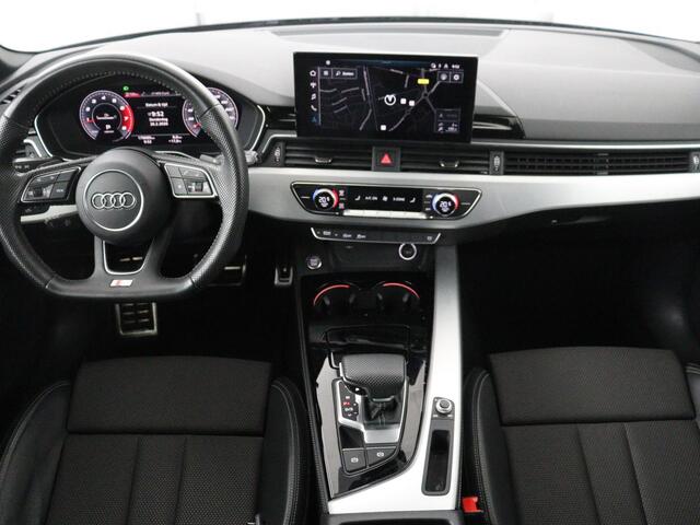 Audi A4 40 TFSI Launch edition Sport | Panoramadak | Trekhaak | Sportstoelen | DAB | Carplay | Virtual Cockpit | Half leder | Full LED | Navigatie | Parkeerhulp | Sportstuur | S Line