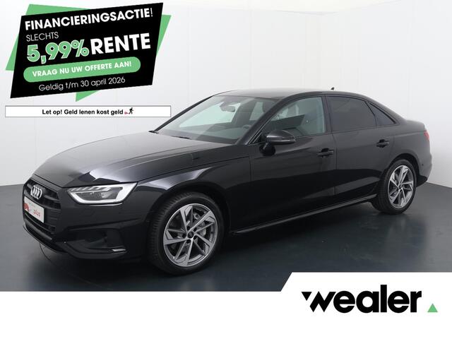 Audi A4 Limousine 40 TFSI Advanced Edition | 204 PK | Matrix LED koplampen | Achteruitrijcamera | Elec. verstelbare stoelen | Voorstoelen verwarmd | Elec. achterklep |