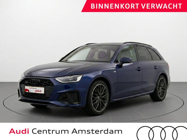 Audi A4 Avant 40 TFSI S edition Competition 204pk | Panoramadak | Adaptieve cruise controle | Parkeercamera | S-line interieur | 18 inch Lichtmetalen velgen | Led koplampen