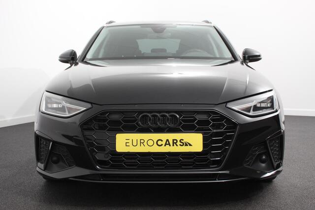 Audi A4 Avant 40 TFSI 204pk Automaat S-Line Black Edition Navigatie Apple Carplay/Android Auto Adaptieve Cruise Control Parkeersensoren Camera Dodehoek Assistent Elektrische Achterklep Stoelverwarming Climate Control