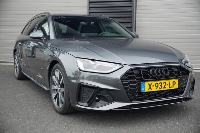 Audi A4 Avant 40 TFSI S ed comp, black edition, lage km stand, DAB,