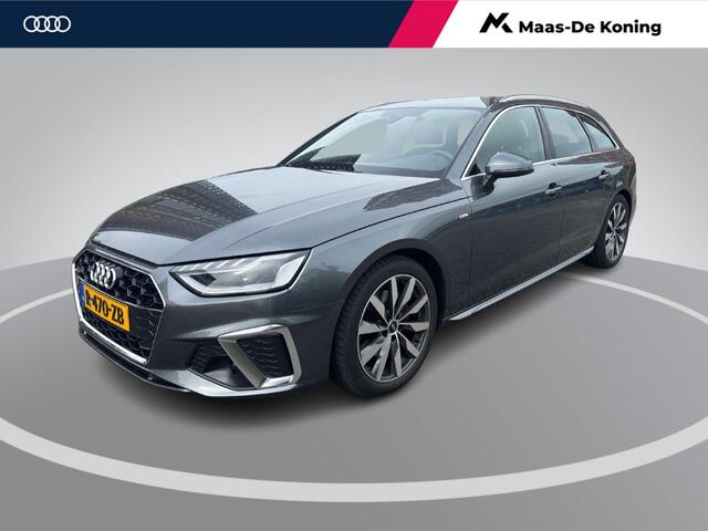 Audi A4 Avant 35 TFSI 150pk S edition · Apple/Android Car Play · Camera · Afgevlakt sportstuur · Virtual Cockpit · Garantie t/m 23-12-2026 of 100.000km