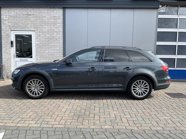 Audi A4 ALLROAD Avant 45 TFSI Quattro MHEV / AUTOMAAT/ 245PK/ TREKHAAK/ STOELVERWARM./ CRUISE CONTROL/ ELEK.ACHTERKLEP/ KEYLESS/ PARK.SENSOR.V+A/ RIJ-MODI/ VIRTUAL COCKPIT/. NAVI/ CLIMA/ LED/ 17'' LMV