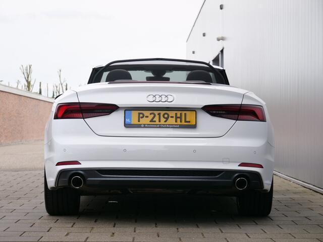 Audi A5 Cabriolet 2.0 TFSI MHEV 191pk Design Pro Line Plus S-Line AUTOMAAT Windscherm / Keyless / Navigatie
