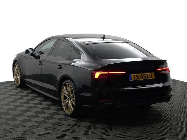 Audi A5 Sportback 35 TFSI S Competition Aut- Carbon, Sfeerverlichting, Virtual Cockpit, Dynamic Select, Xenon Led, Leder Sport Interieur