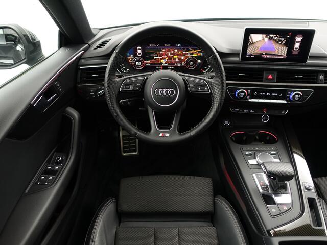 Audi A5 Sportback 35 TFSI S Competition Aut- Carbon, Sfeerverlichting, Virtual Cockpit, Dynamic Select, Xenon Led, Leder Sport Interieur