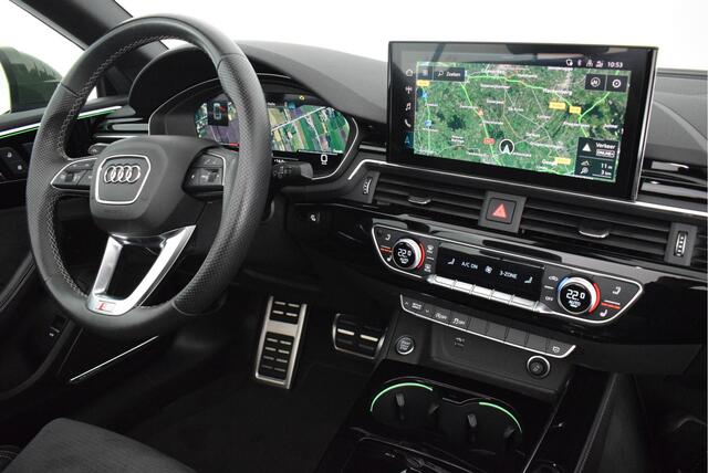 Audi A5 Cabriolet 40 TFSI 204pk quattro 2x S-Line Nekverwarming Matrix Led Stoelverwarming Virtual Cockpit Navigatie