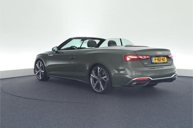 Audi A5 Cabriolet 40 TFSI 204pk quattro 2x S-Line Nekverwarming Matrix Led Stoelverwarming Virtual Cockpit Navigatie