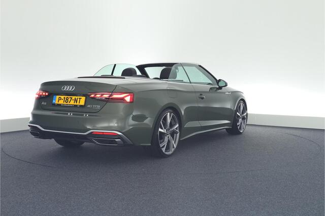 Audi A5 Cabriolet 40 TFSI 204pk quattro 2x S-Line Nekverwarming Matrix Led Stoelverwarming Virtual Cockpit Navigatie