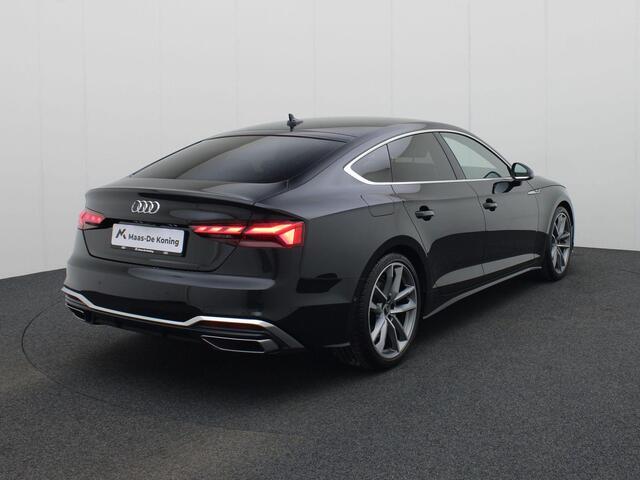 Audi A5 Sportback 40 TFSI/204PK S Line · Leder · Drive select · Stoelverwarming · Garantie tot februari 2029 of 100000km.