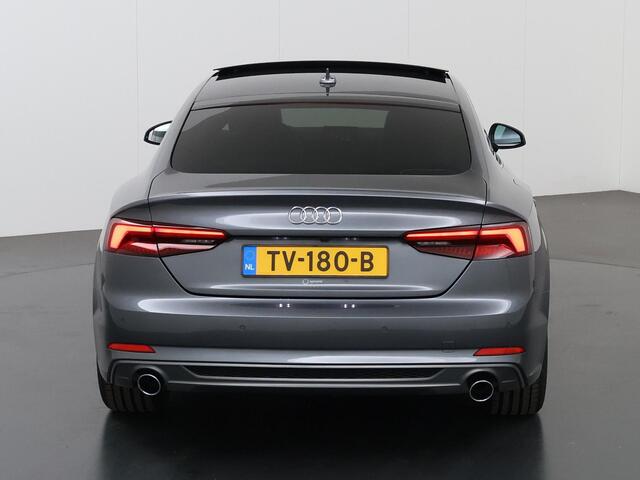 Audi A5 Sportback 2.0 TFSI MHEV Design Pro Line Plus | 2x S-Line | Panoramadak | Lederen Bekleding | Elekt. Stoelverstelling met geheugen | Stoelverwarming |