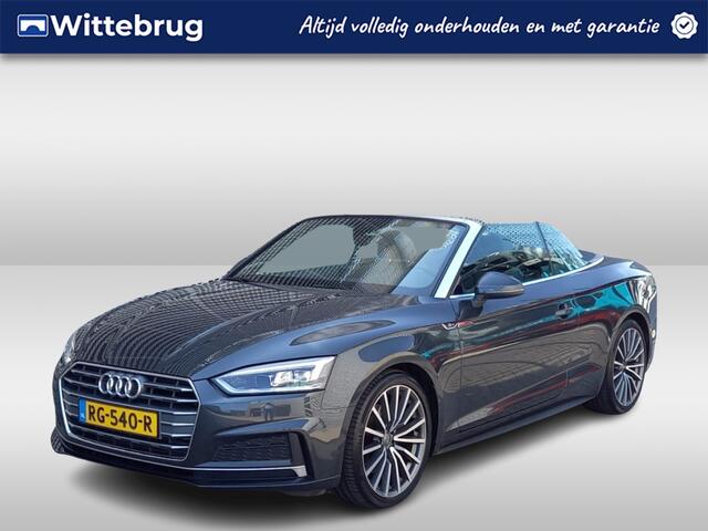 Audi A5 Cabriolet 2.0 TFSI MHEV Sport / Navigatie / Stoelverwarming / Parkeersensoren achter / Lichtmetaal 19 inch /