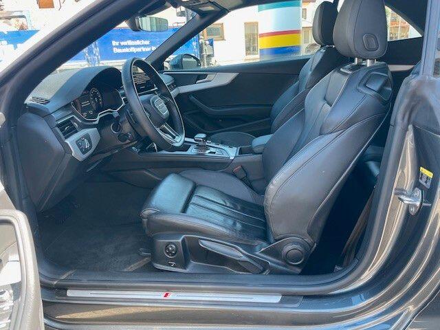 Audi A5 Cabriolet 40 Tfsi S-Tronic (150kW/204pk) ** MATRIX, LEDER, VIRTUAL, NEKVERW, 18-inch LMV, ADAPT. CRUISE ** 1e EIG - ¤ 27.500,= onder NP ** ** INFORMEER OOK NAAR ONZE AANTREKKELIJKE FINANCIAL-LEASE TARIEVEN **