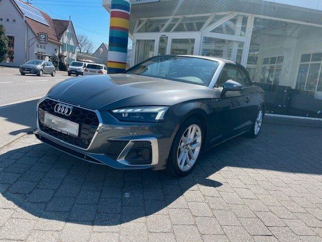 Audi A5 Cabriolet 40 Tfsi S-Tronic (150kW/204pk) ** MATRIX, LEDER, VIRTUAL, NEKVERW, 18-inch LMV, ADAPT. CRUISE ** 1e EIG - ¤ 27.500,= onder NP ** ** INFORMEER OOK NAAR ONZE AANTREKKELIJKE FINANCIAL-LEASE TARIEVEN **