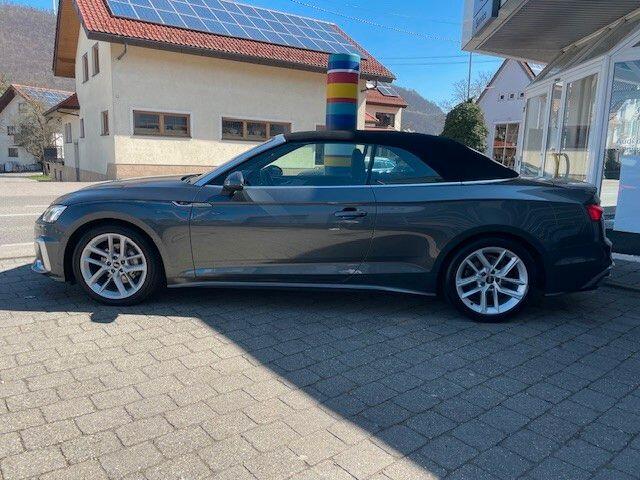 Audi A5 Cabriolet 40 Tfsi S-Tronic (150kW/204pk) ** MATRIX, LEDER, VIRTUAL, NEKVERW, 18-inch LMV, ADAPT. CRUISE ** 1e EIG - ¤ 27.500,= onder NP ** ** INFORMEER OOK NAAR ONZE AANTREKKELIJKE FINANCIAL-LEASE TARIEVEN **