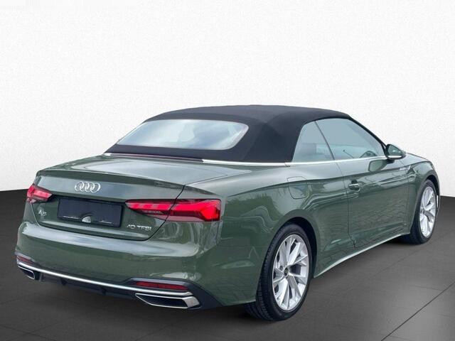 Audi A5 Cabriolet 40 Tfsi S-Tronic (150kW/204pk) ** MATRIX, LEDER, VIRTUAL, NEKVERW, 18-inch LMV, ADAPT. CRUISE ** 1e EIG - ¤ 26.300,= onder NP ** ** INFORMEER OOK NAAR ONZE AANTREKKELIJKE FINANCIAL-LEASE TARIEVEN **