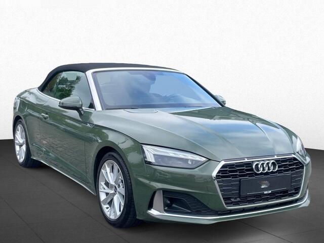 Audi A5 Cabriolet 40 Tfsi S-Tronic (150kW/204pk) ** MATRIX, LEDER, VIRTUAL, NEKVERW, 18-inch LMV, ADAPT. CRUISE ** 1e EIG - ¤ 26.300,= onder NP ** ** INFORMEER OOK NAAR ONZE AANTREKKELIJKE FINANCIAL-LEASE TARIEVEN **