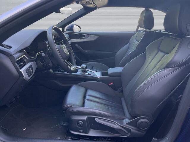 Audi A5 Cabriolet 40 Tfsi S-Tronic (150kW/204pk) ** MATRIX, LEDER, VIRTUAL, NEKVERW, 18-inch LMV, ADAPT. CRUISE ** 1e EIG - ¤ 26.300,= onder NP ** ** INFORMEER OOK NAAR ONZE AANTREKKELIJKE FINANCIAL-LEASE TARIEVEN **