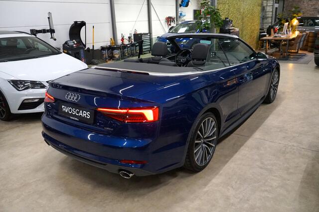Audi A5 Cabriolet 2.0 TFSI quattro 252PK * Virtual - B&O - 360 Cam - Head Up - ACC - Lane - Alcantara *