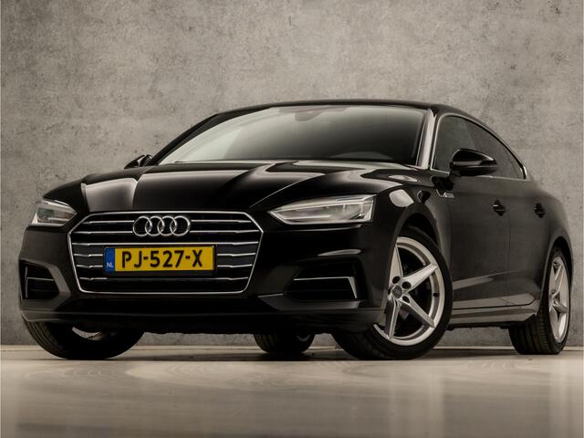 Audi A5 Sportback 2.0 TFSI Sport Automaat 191Pk (NAVIGATIE, CLIMATE, PLAT STUUR, SPORTSTOELEN, GETINT GLAS, LM VELGEN, NIEUWE APK, NIEUWSTAAT)