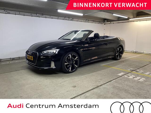 Audi A5 Cabriolet 40 TFSI quattro S edition 204 pk S-tronic | Verlengde garantie | Navigatie | Parkeersensoren (Park assist) | Achteruitrijcamera | Windscherm | Stoelverwarming |