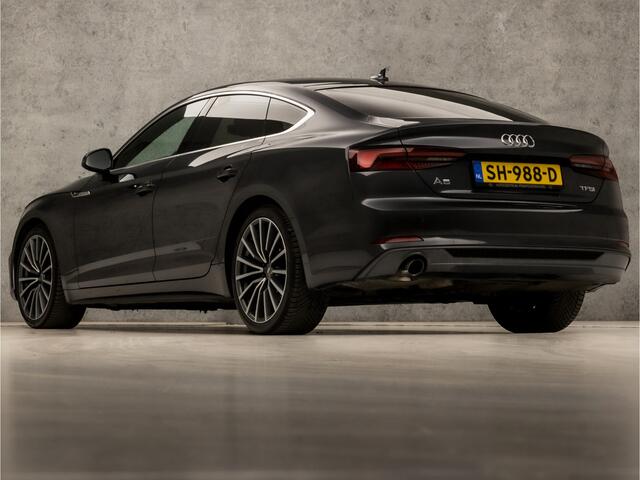 Audi A5 Sportback 1.4 TFSI S-Line Sport 150Pk Automaat (2X S-LINE, APPLE CARPLAY, NAVIGATIE, CAMERA, PLAT SPORTSTUUR, GETINT GLAS, LEDER, SPORTSTOELEN, PARKEERSENSOREN, CRUISE, NIEUWE APK, NIEUWSTAAT)