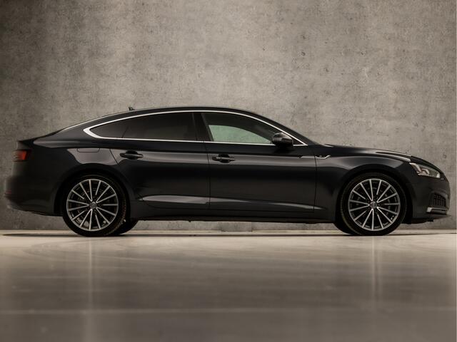 Audi A5 Sportback 1.4 TFSI S-Line Sport 150Pk Automaat (2X S-LINE, APPLE CARPLAY, NAVIGATIE, CAMERA, PLAT SPORTSTUUR, GETINT GLAS, LEDER, SPORTSTOELEN, PARKEERSENSOREN, CRUISE, NIEUWE APK, NIEUWSTAAT)