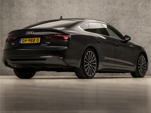 Audi A5 Sportback 1.4 TFSI S-Line Sport 150Pk Automaat (2X S-LINE, APPLE CARPLAY, NAVIGATIE, CAMERA, PLAT SPORTSTUUR, GETINT GLAS, LEDER, SPORTSTOELEN, PARKEERSENSOREN, CRUISE, NIEUWE APK, NIEUWSTAAT)
