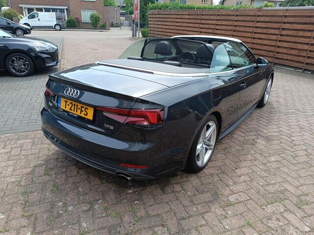 Audi A5 Cabriolet 45TFSI MHEV 252pk Pro Line Audi A5 Cabriolet 2.0 TFSI MHEV Sport Pro Line Trekhaak, Cruise