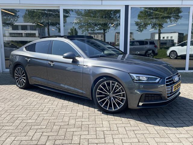 Audi A5 Sportback 2.0 TFSI Sport 2X S-line Edition 50% deal 12.475,- ACTIE B&O / Schuif-kanteldak / 190PK! / Kleppensysteem