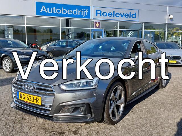 Audi A5 Sportback 2.0 TFSI 252pk Quattro Sport Pro Line S | Navi | B&O Sound | Adap.Cruise | Head-Up | Elek.Stoel.Verstel | Keyless Entry | Dodehoek+Rijstrooksensor | Pdc V+A+Assist+Camera | 19''lm