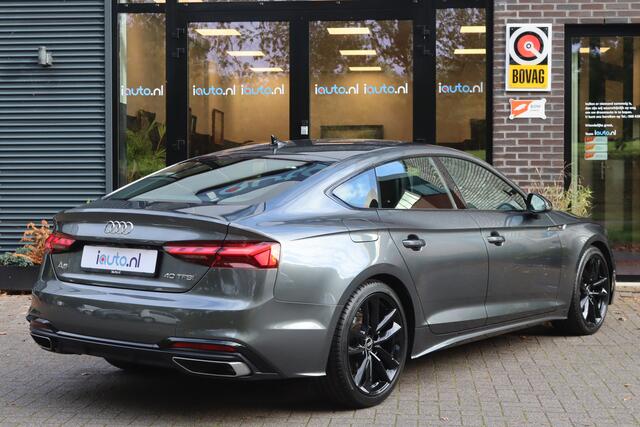 Audi A5 Sportback 40 TFSI S-Line Optiek Matrix LED/Leder/ACC/Virtual Cockpit/Camera/Keyless/Elek. stoelen/19"