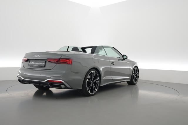 Audi A5 Cabriolet 40 TFSI quattro S Line | Virtual Cockpit | 2x S-Line | B&O | Stoel+ Nekverw. | Leder | Drive Select | 360* | NAV + App. connect | Led | ''20 V