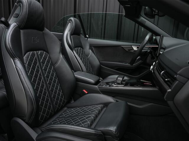 Audi A5 Cabriolet 3.0 TFSI S5 quattro · Head-up ·Trekhaak · Massage · Matrix led · RS-seats · 360 Camera · Keyless · Memory seats · Carbon