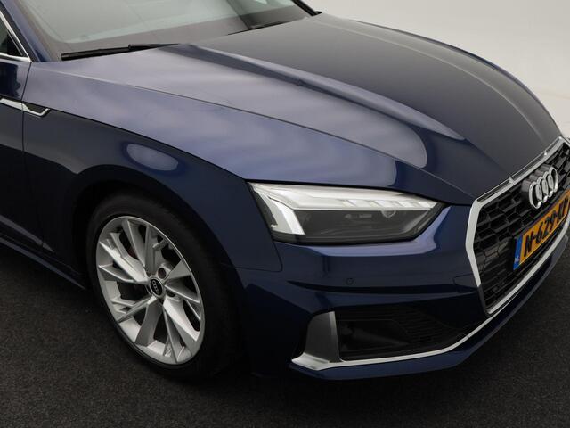 Audi A5 Sportback 40 TFSi S-Line 204 Pk Automaat | Virtual Cockpit | Adaptive Cruise | Camera | LED | Elektrische Achterklep | Stoel Verwarming | 18 Inch