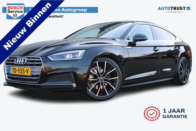 Audi A5 Sportback 1.4 TFSI Sport S-line Edition | Incl. 12 maanden garantie | Navigatie | Cruise control | Climate control | Elektrische achterklep | LED koplampen | Parkeersensoren | Zwarte hemel |